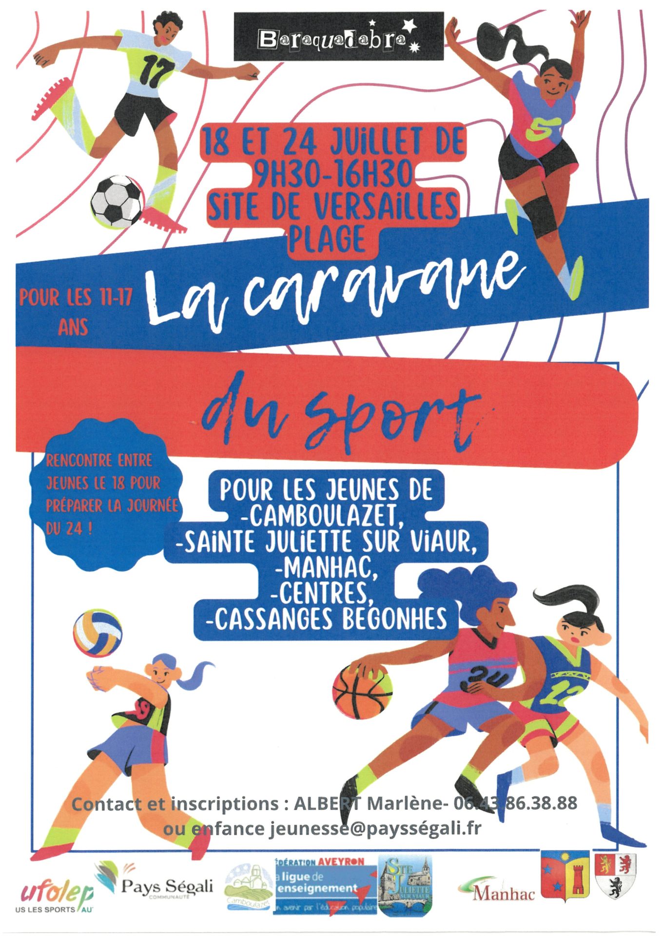 Lire la suite à propos de l’article La caravane du sport pour les 11-17 ans
