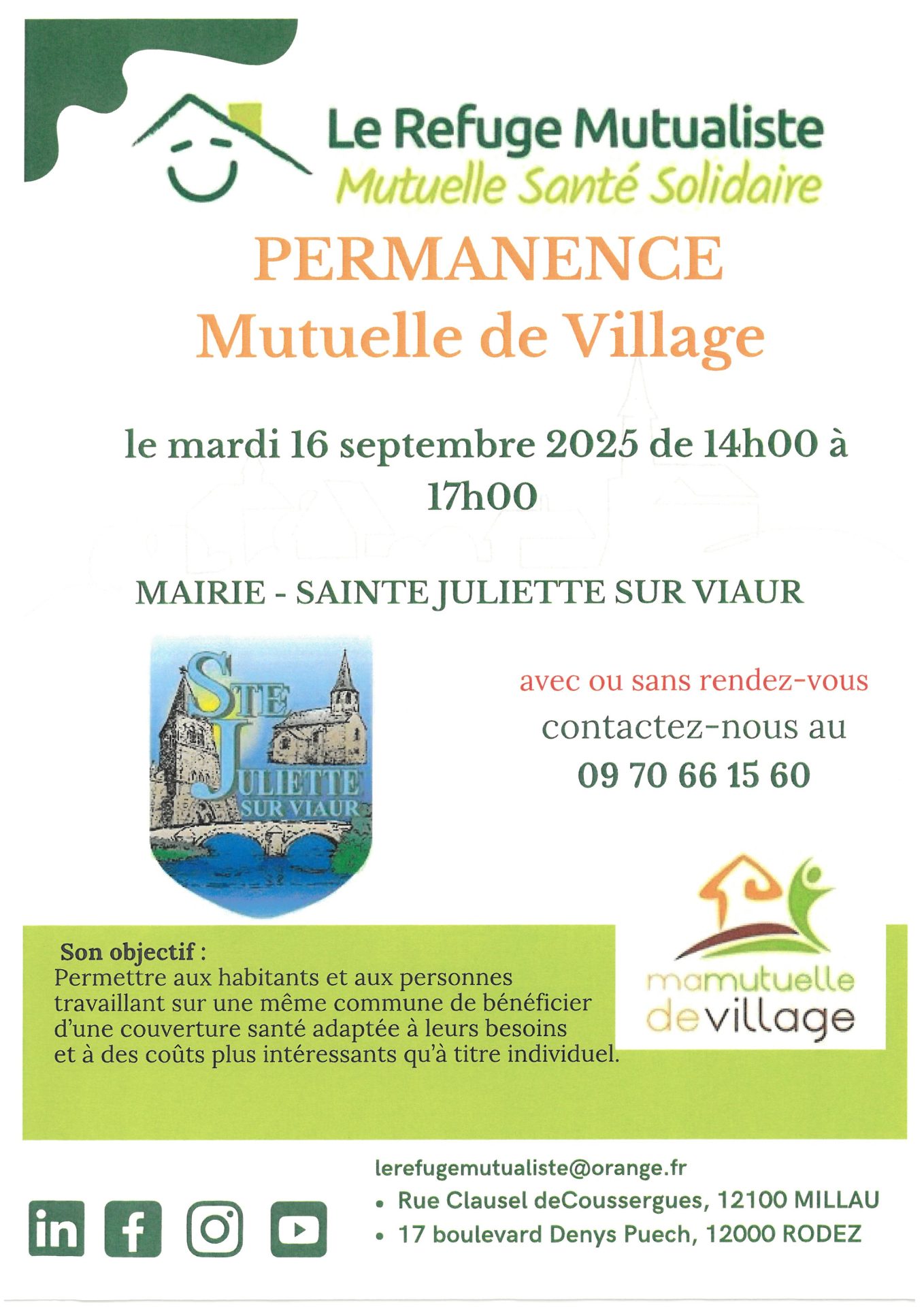 Lire la suite à propos de l’article Permanence mutuelle de Village
